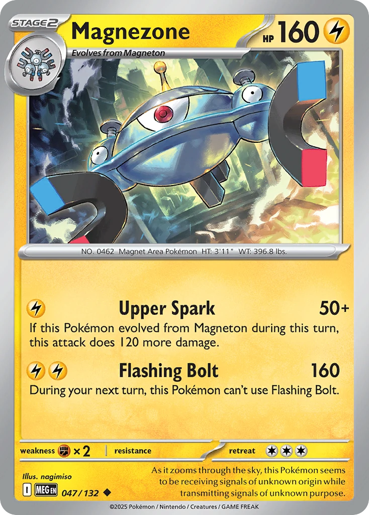 Magnezone 047/132 - Reverse Holo