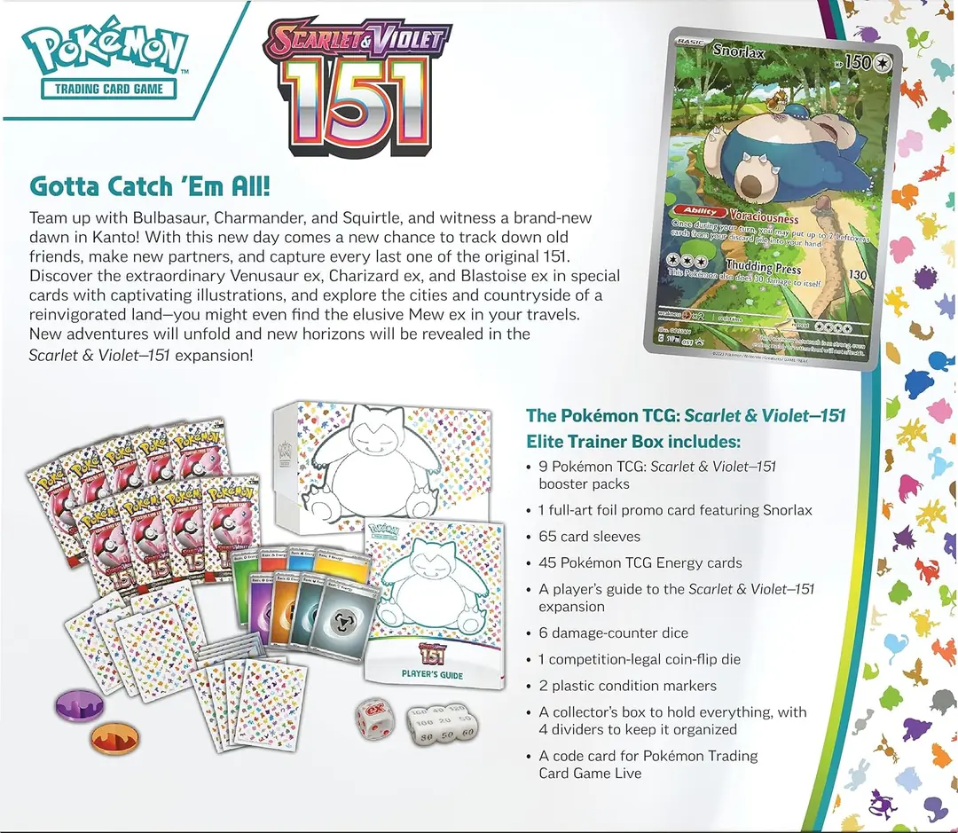 151 Elite Trainer Box Satın Al - 151 Elite Trainer Box