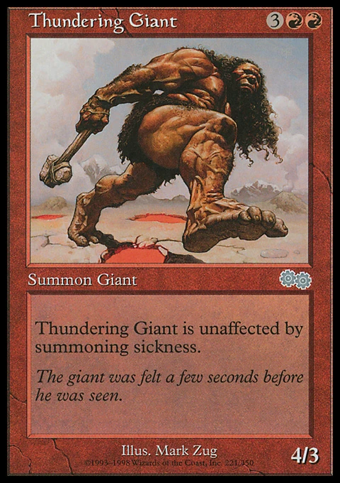 Urza's Saga: Thundering Giant