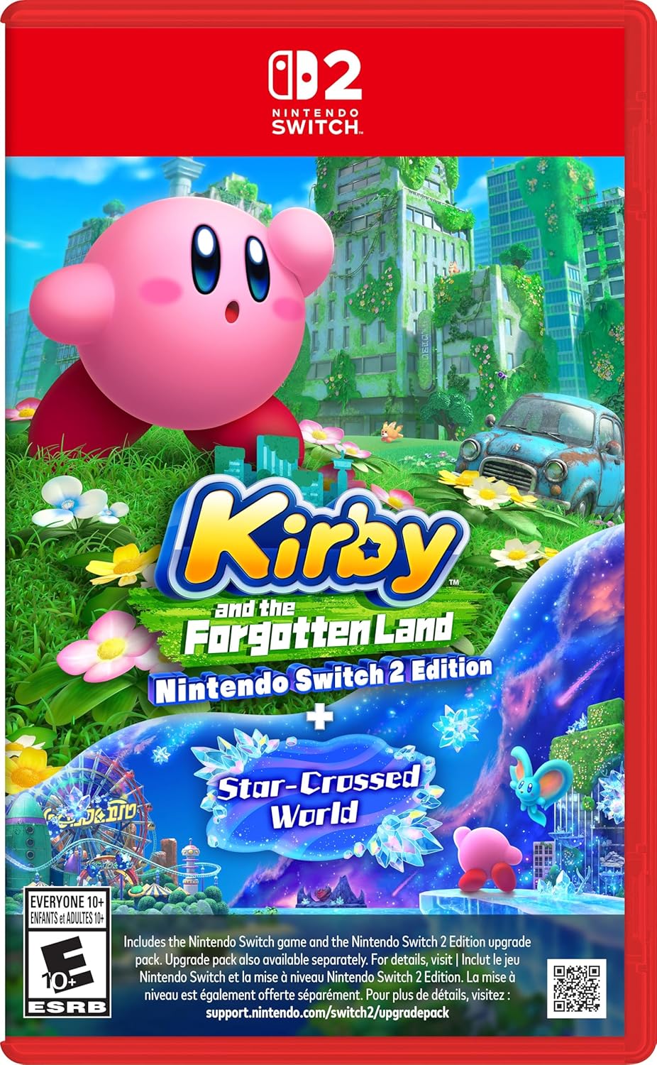 Kirby and the Forgotten Land + Star-Crossed World (CAN Version) - Nintendo Switch 2