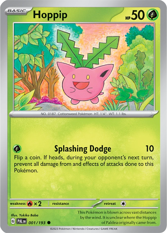 Hoppip 001/193 - Reverse Holo