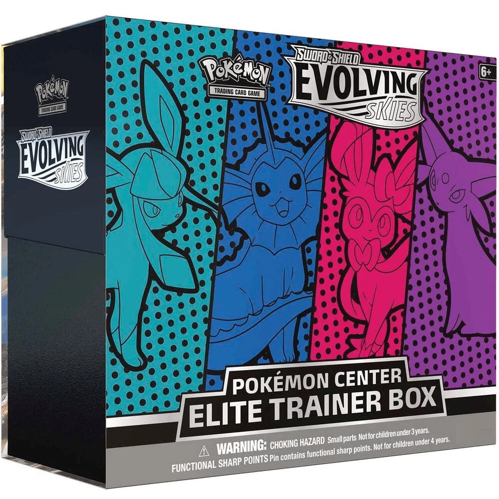 Pokémon EVOLVING SKIES Elite Trainer Box Pokémon Center - Evolving Skies Elite Trainer Box (SEGV)