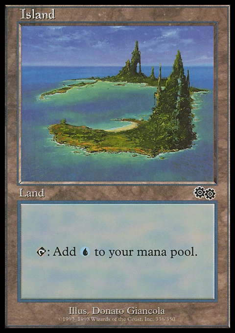 Urza's Saga: Island (336)