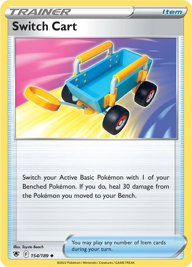 Switch Cart 154/189 - Reverse Holo