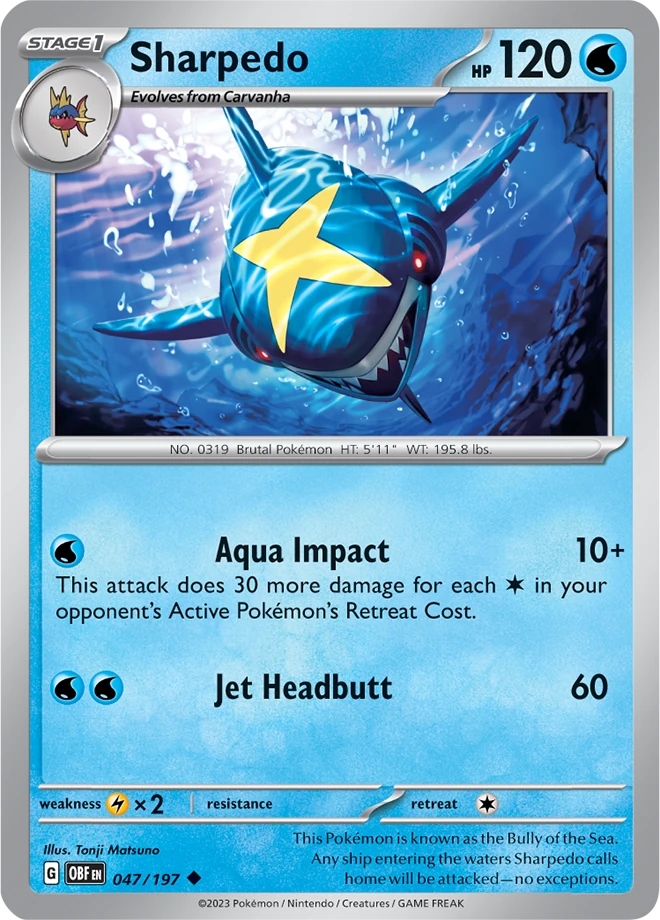 Sharpedo 047/197