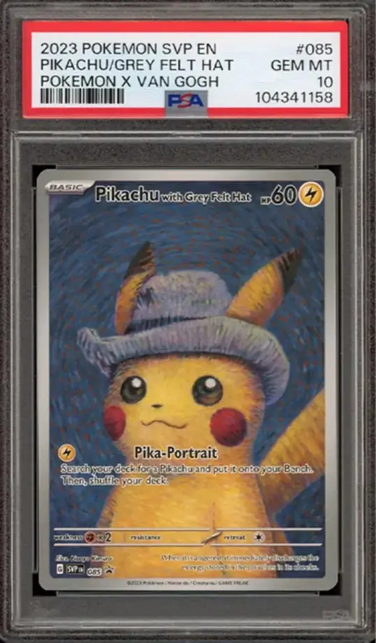 Pikachu with Grey Felt Hat Promo - PSA 10 Satın Al - Pikachu with
