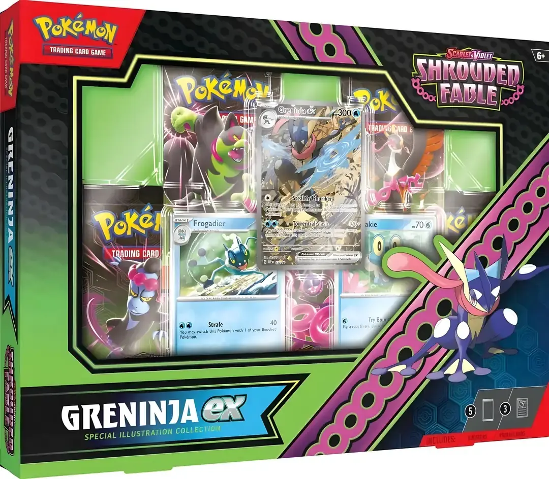Shrouded Fable Greninja EX - Special Illustration Collection Box ürün görseli