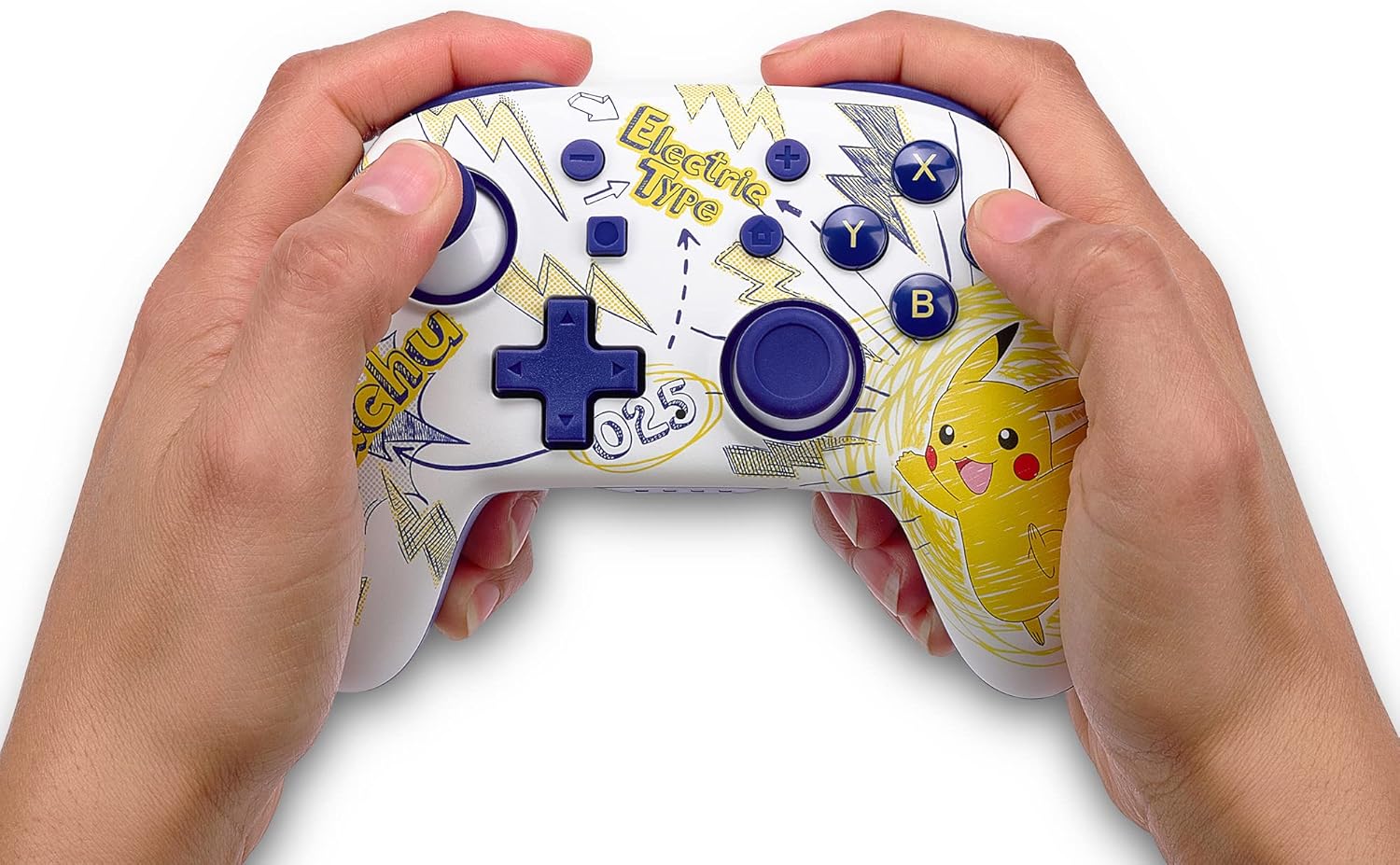 Nano Enhanced Wireless Controller For Nintendo Switch - Pokémon: Pikachu School Days