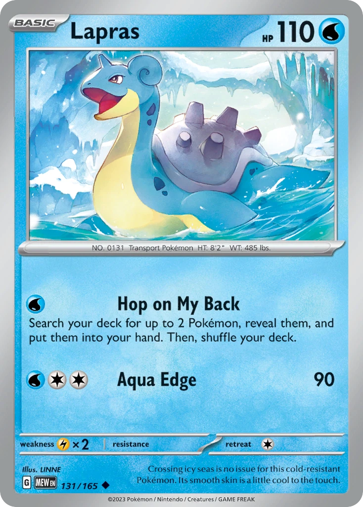 Lapras 131/165