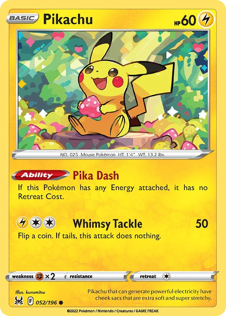 Pikachu 052/196