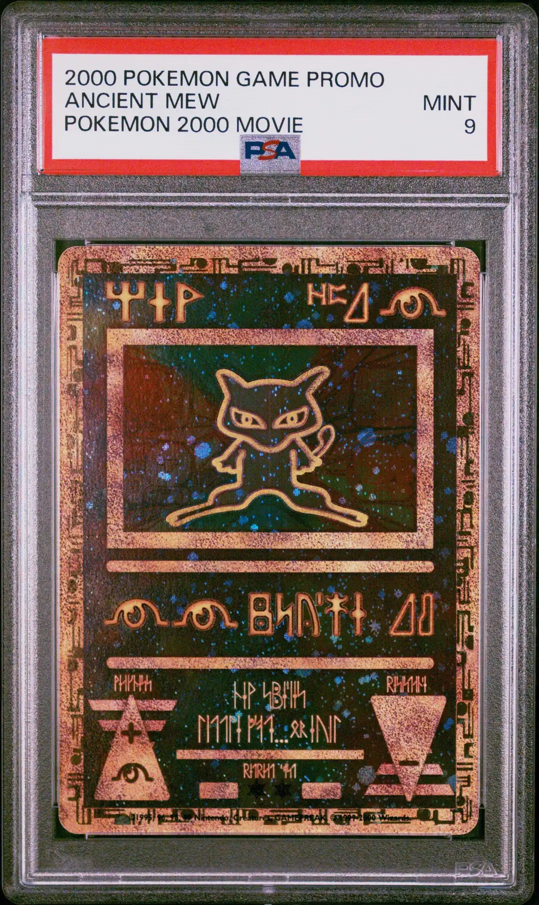 Ancient Mew - Pokemon 2000 Movie Promo - PSA 9 Satın Al - Ancient