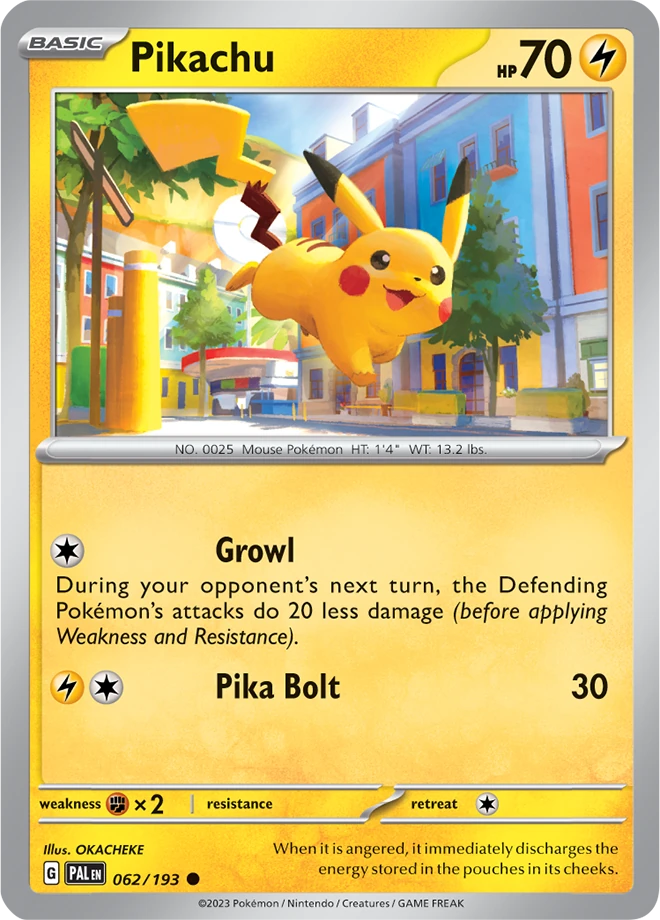 Pikachu 062/193