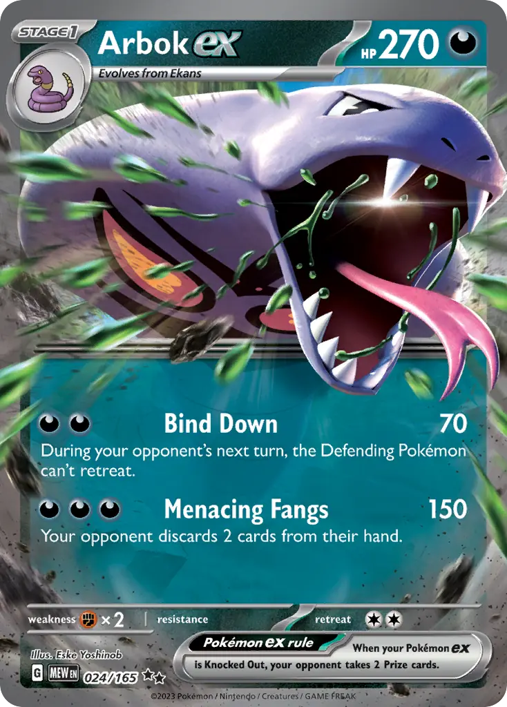 Arbok EX 024/165 Satın Al - Arbok EX 024/165