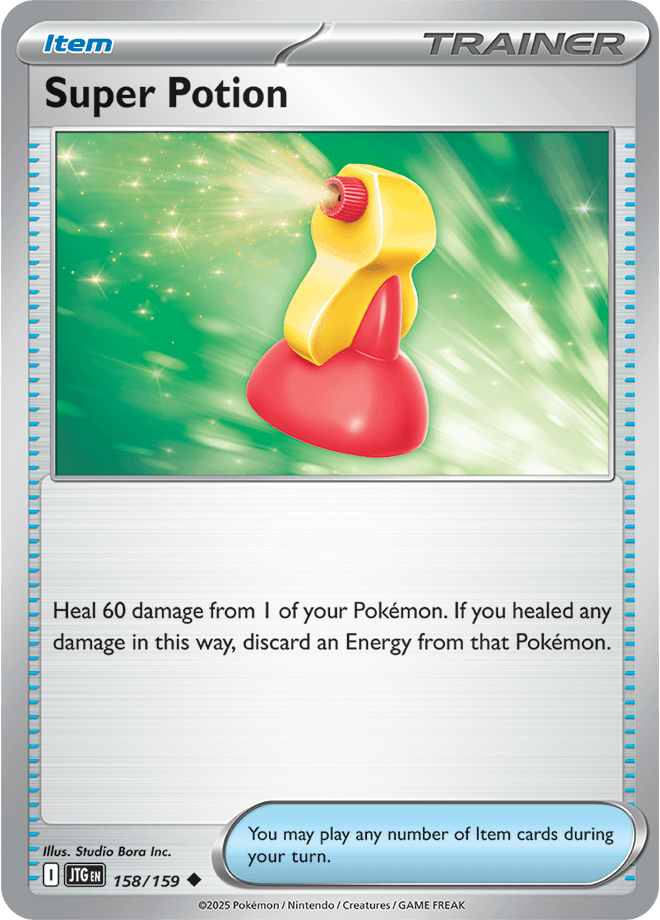 Super Potion 158/159 - Reverse Holo