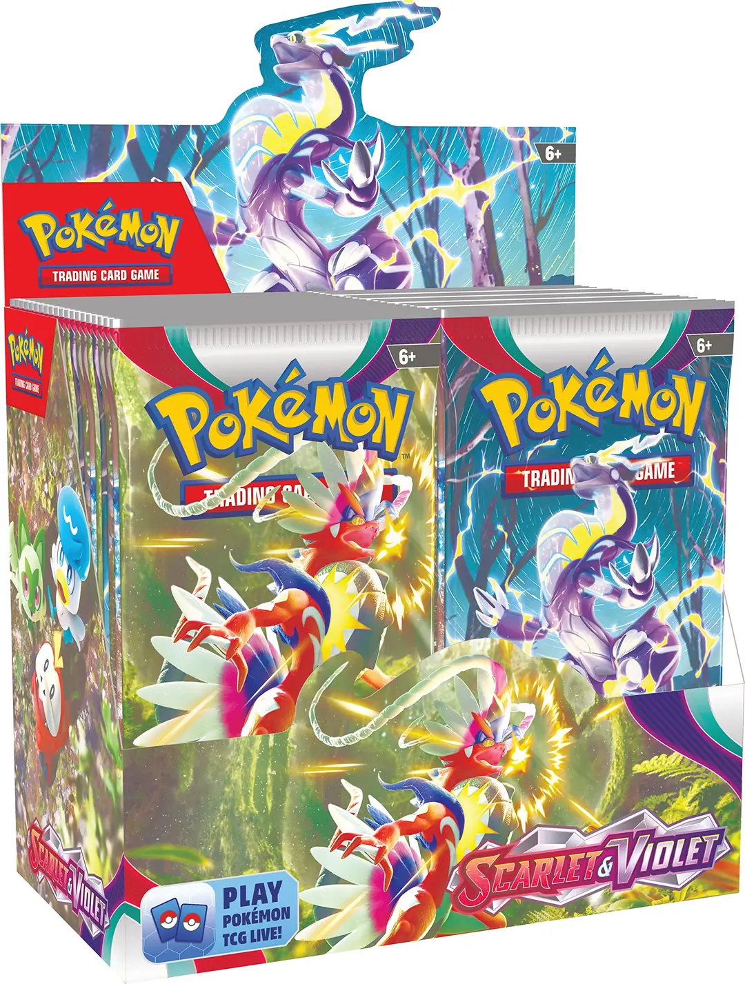 Scarlet & Violet Base Booster Box ürün görseli