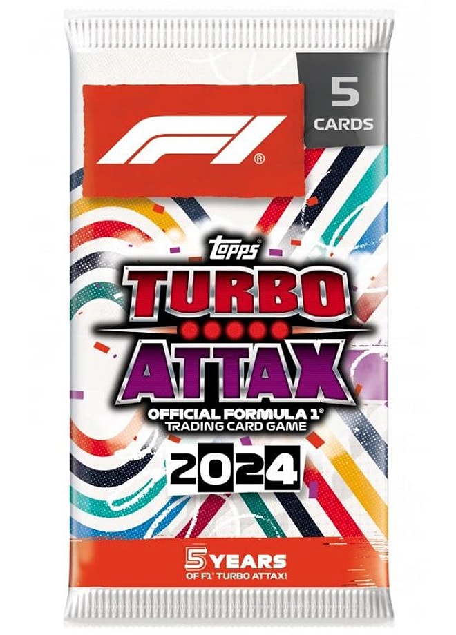 Formula 1 Turbo Attax Booster Pack - 2024
