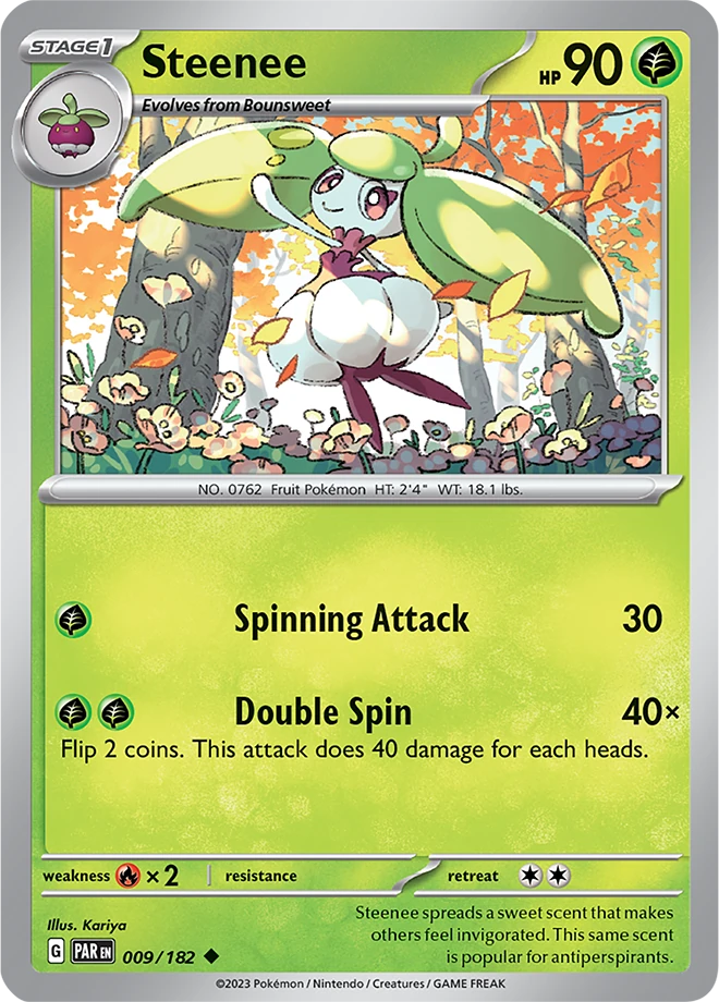 Steenee 009/182 - Reverse Holo