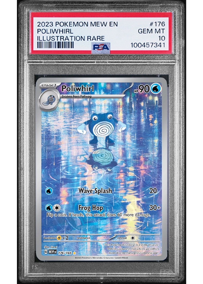 Poliwhirl #176 - 151 - PSA 10