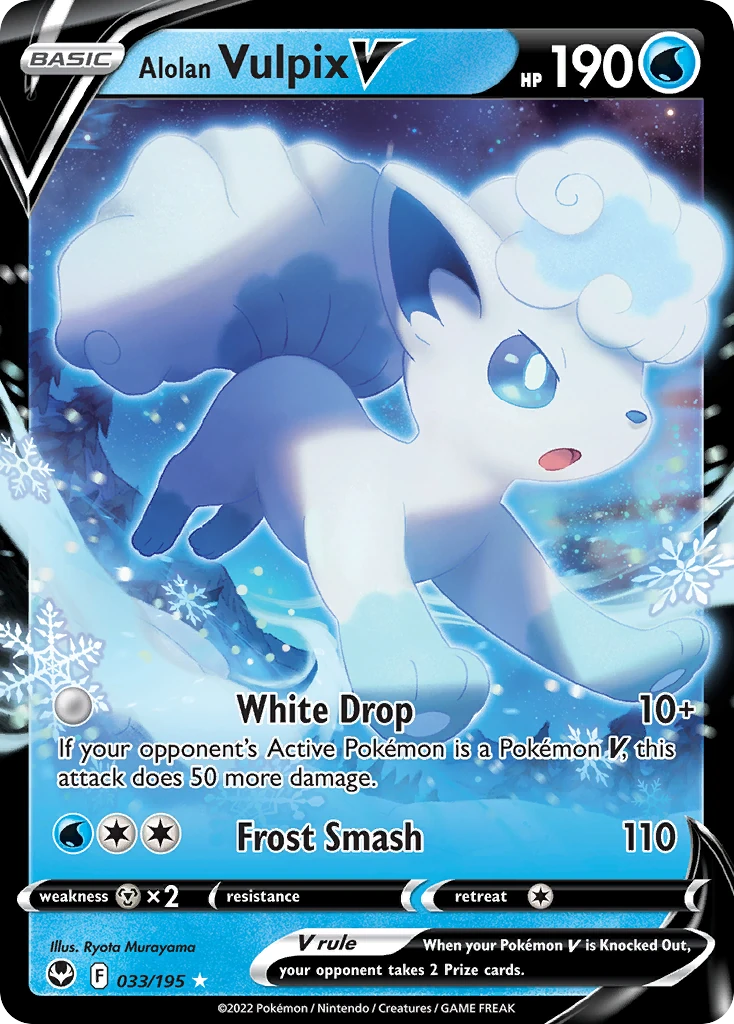 Alolan VulpixV 033/195