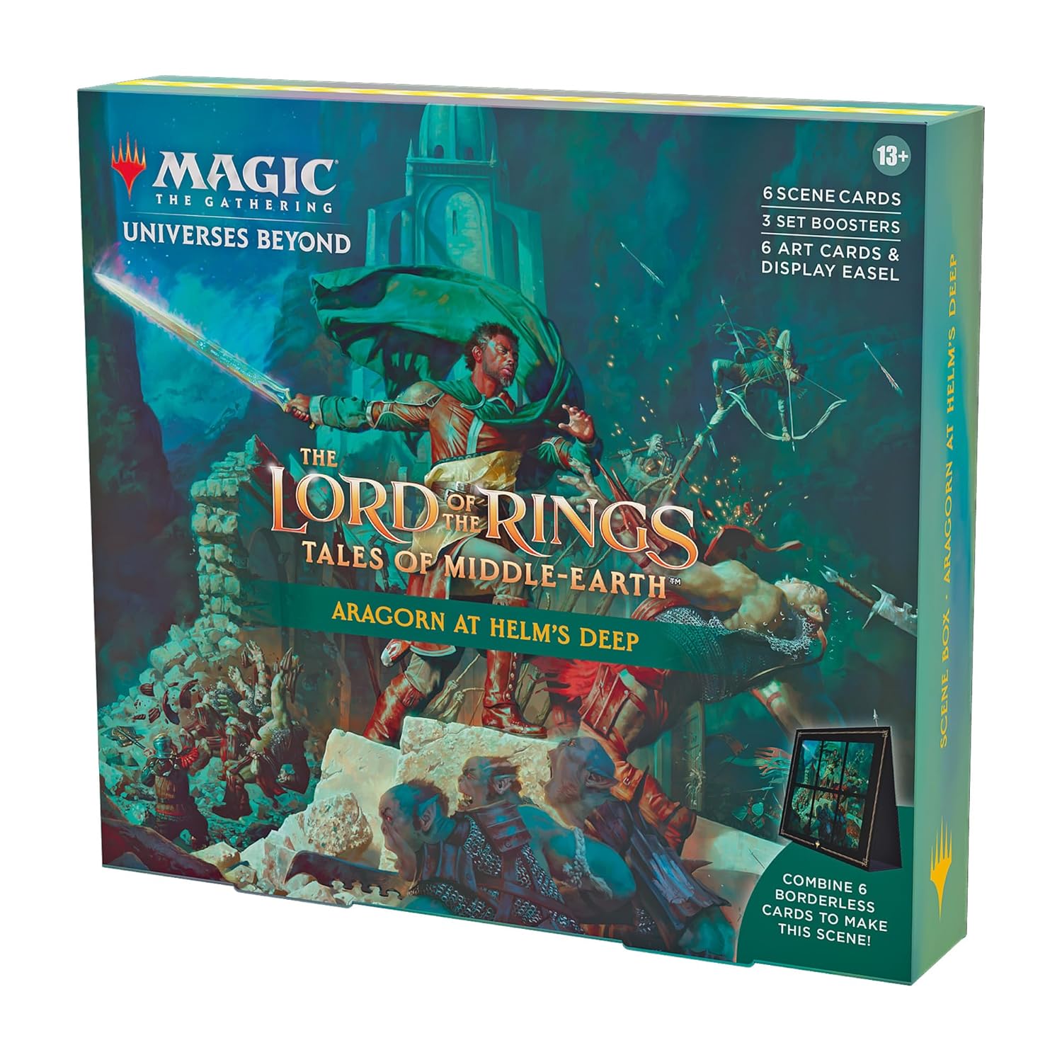 The Lord of the Rings - Tales of Middle-Earth - Aragorn at Helm’s Deep Scene Box