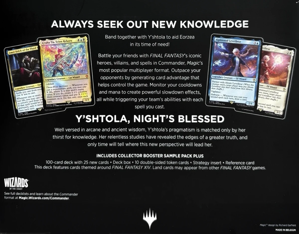 Final Fantasy Commander Deck - Scions & Spellcraft