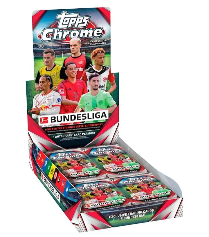 Chrome Bundesliga Soccer Hobby Box - 2024/25
