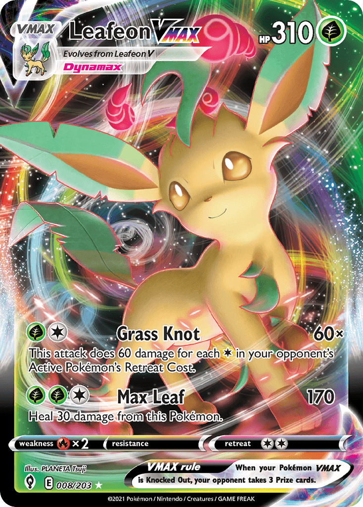 LeafeonVMAX 008/203