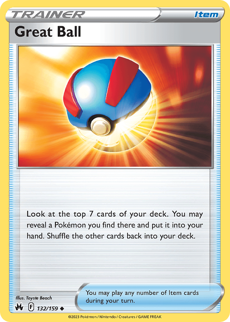 Great Ball 132/159 - Reverse Holo