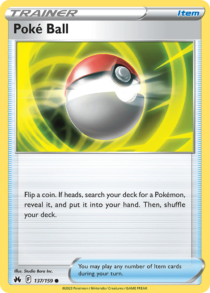 Poké Ball 137/159 - Reverse Holo