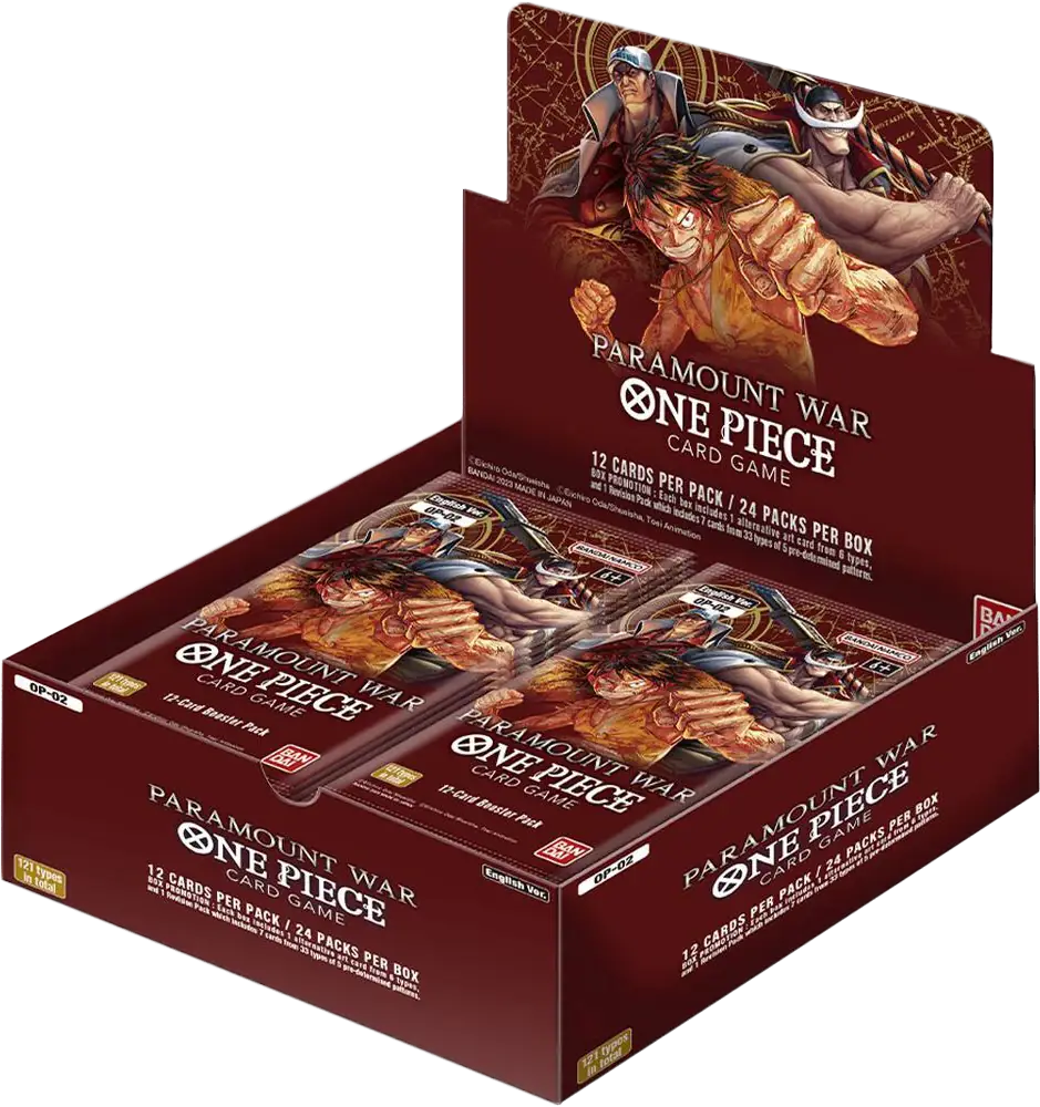 OP-02 Paramount War Booster Box Satın Al - OP-02 Paramount War
