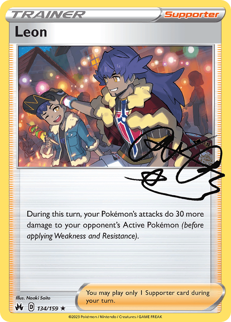 Leon 134/159 - Reverse Holo