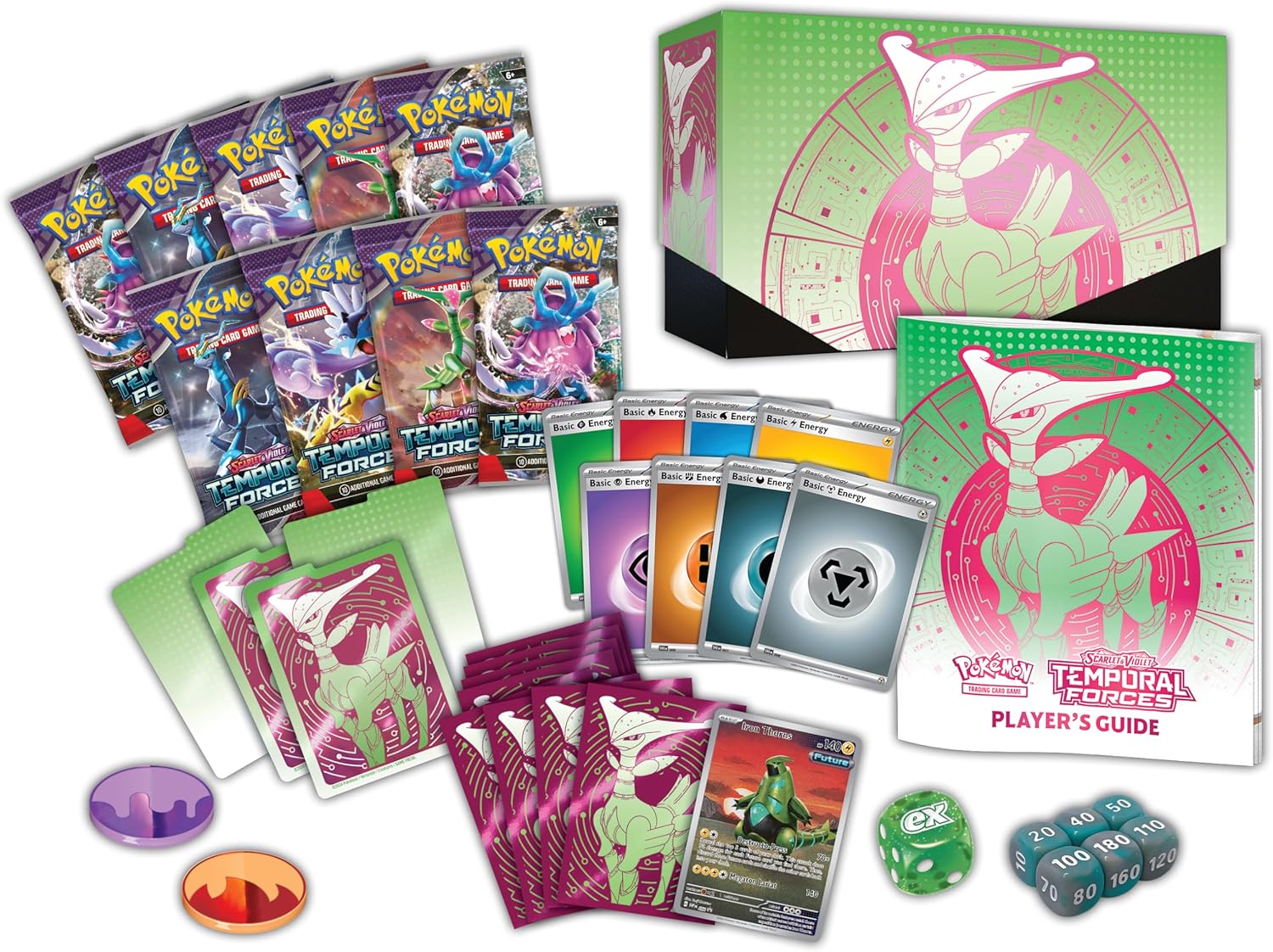 Temporal Forces Elite Trainer Box (Iron Leaves)