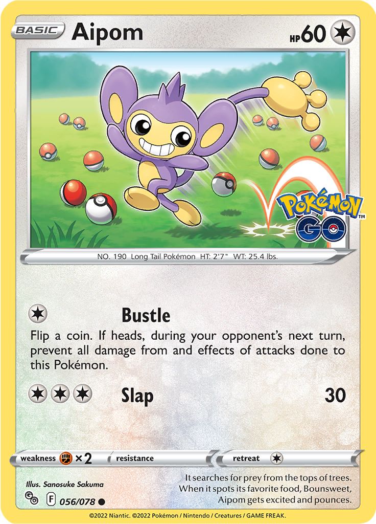 Aipom 056/078 - Reverse Holo