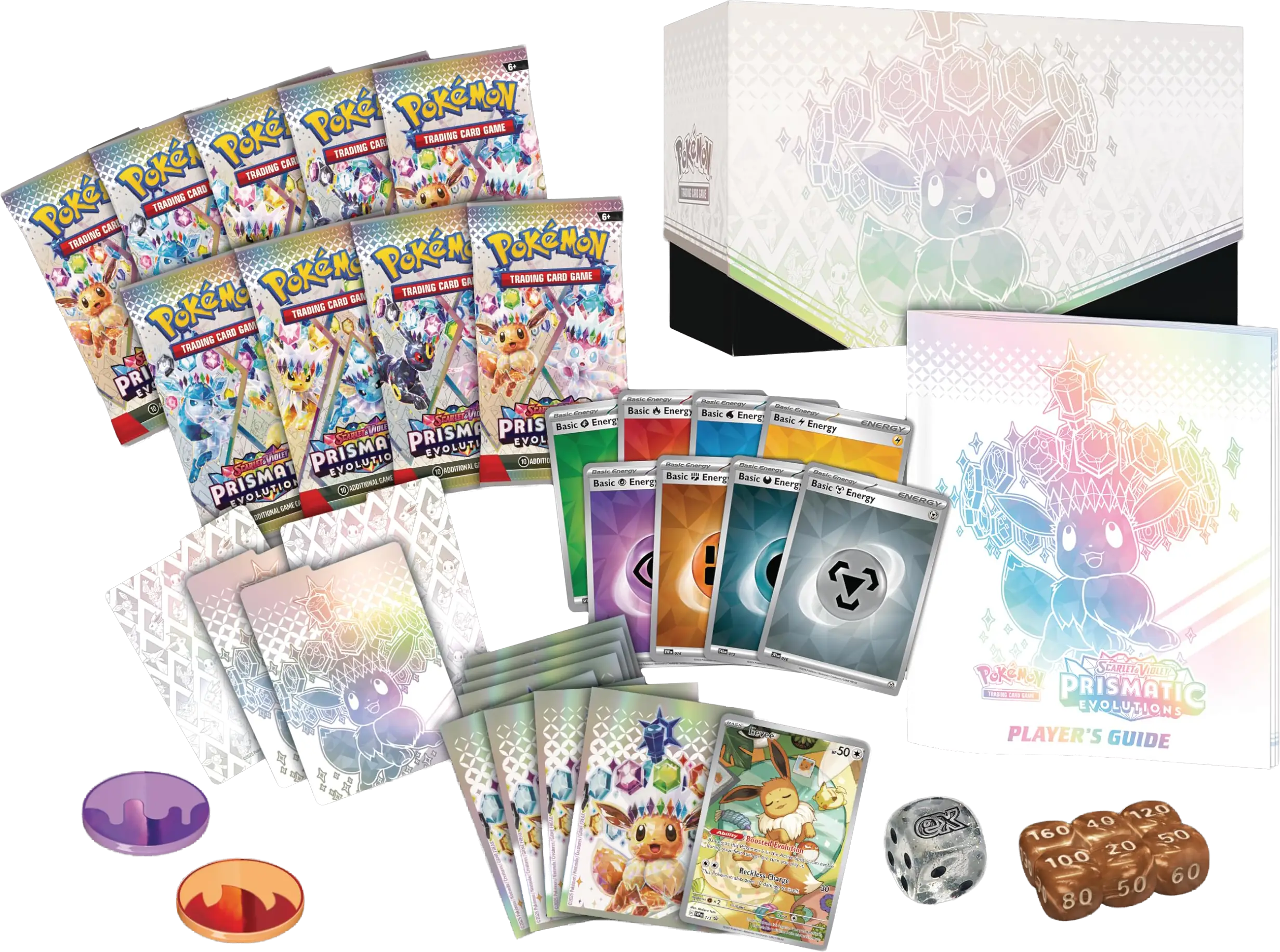 ポケモンカード 151 & Prismatic Evolutions Pokémon Prismatic Evolutions Elite Trainer Box | Card House
