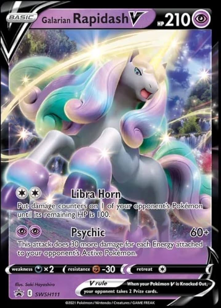 Galarian Rapidash V Box