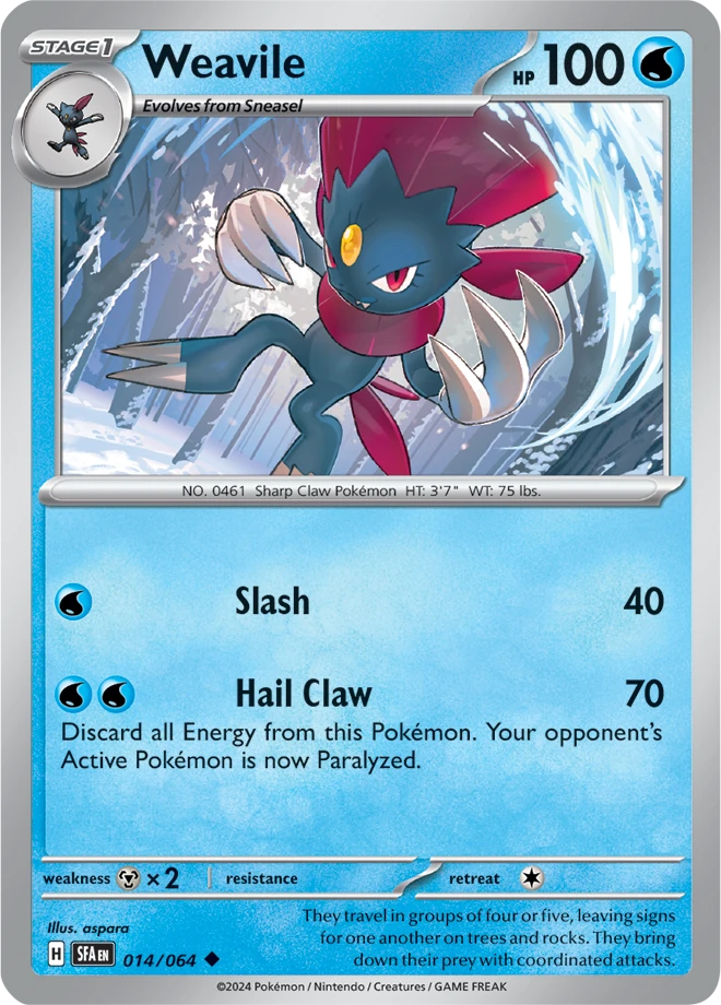 Weavile 014/064