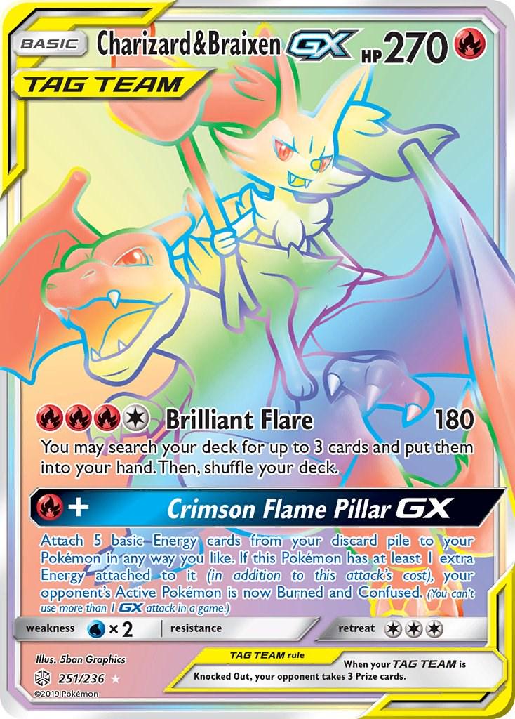 Charizard & Braixen GX 251/236 - HP
