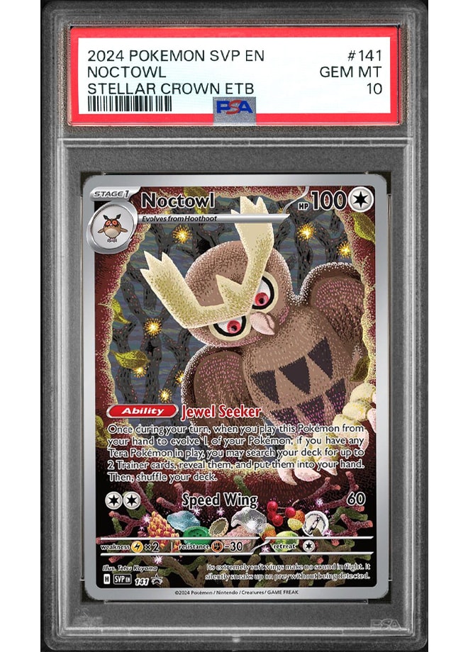 Noctowl #141 - Scarlet & Violet Promos - PSA 10