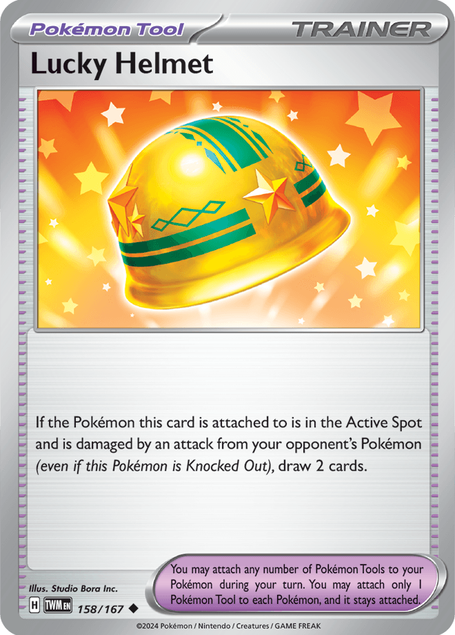 Lucky Helmet 158/167 - Reverse Holo