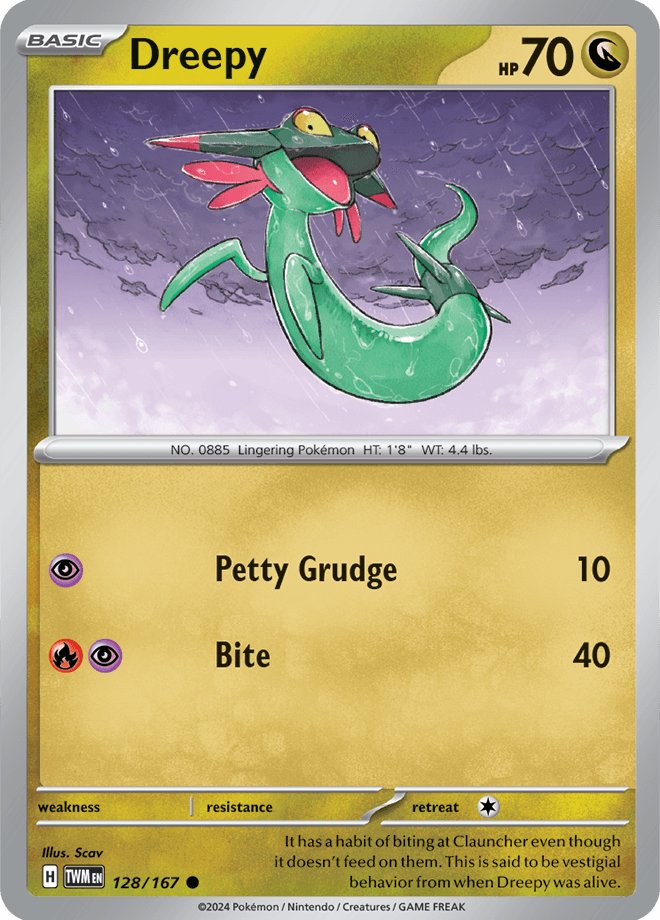 Dreepy 128/167 - Reverse Holo
