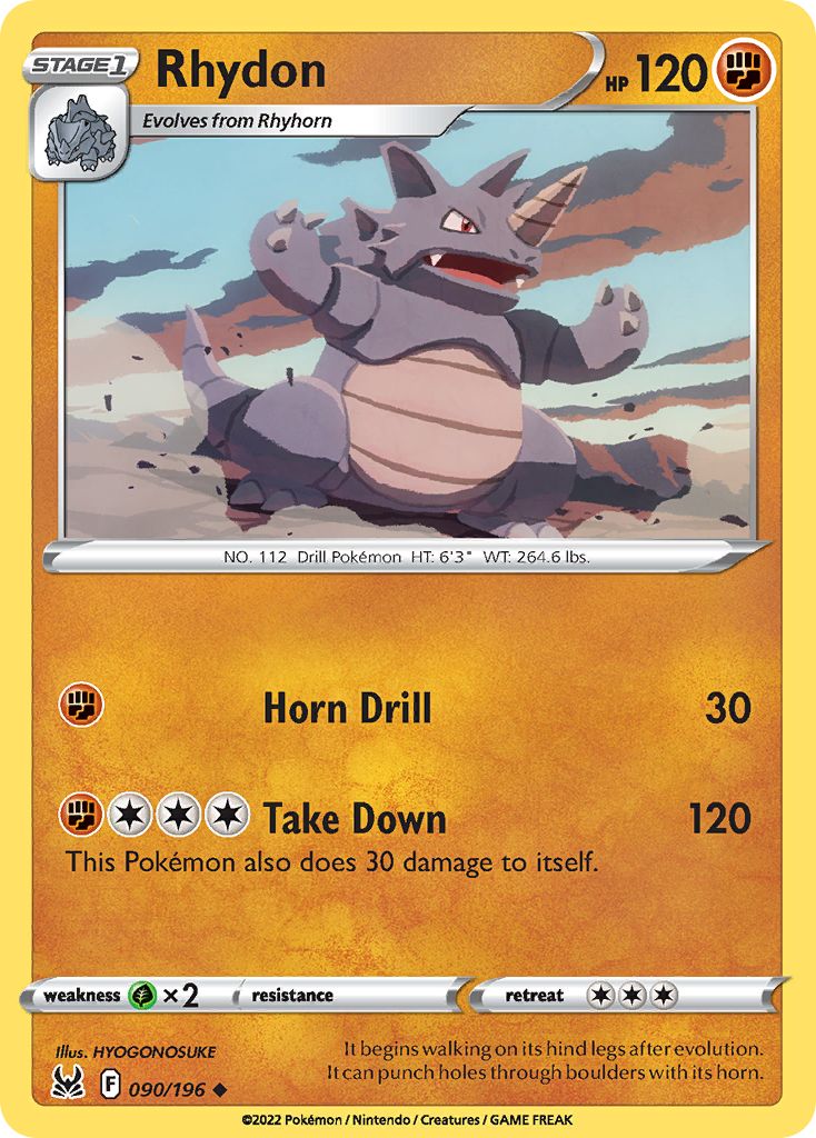 Rhydon 090/196
