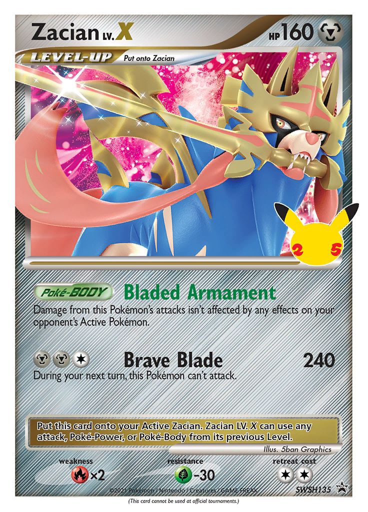 Zacian LV.X 135