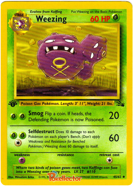 Weezing 45/62
