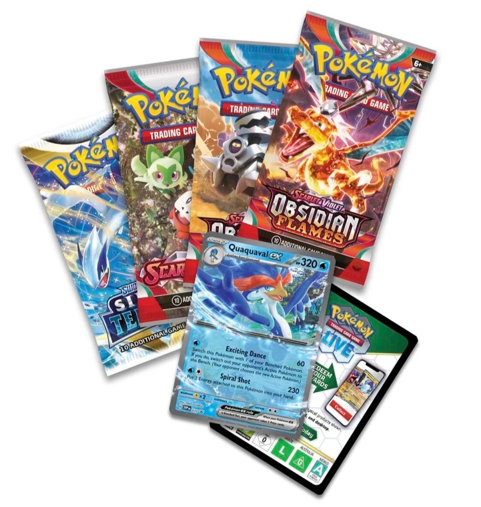 Paldea Partner Tin (Quaquaval Ex)