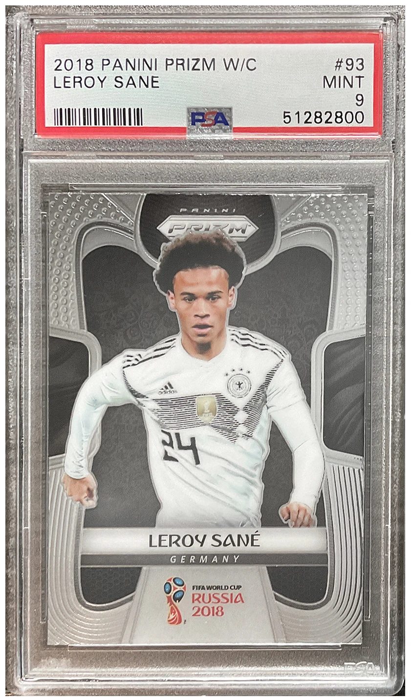 Leroy Sane #93 - 2018 Panini Prizm World Cup - PSA 9 Satın Al