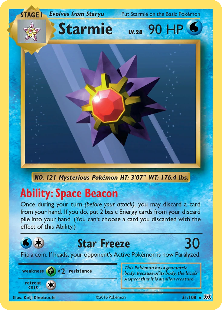 Starmie 31/108