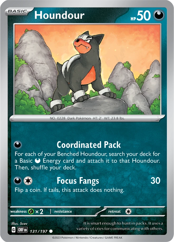 Houndour 131/197