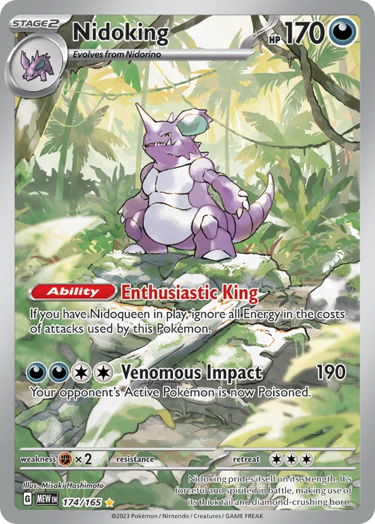 Nidoking 174/165 Satın Al - Nidoking 174/165