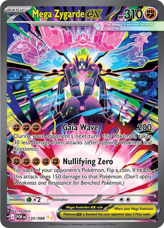 Mega Zygarde ex 120/88