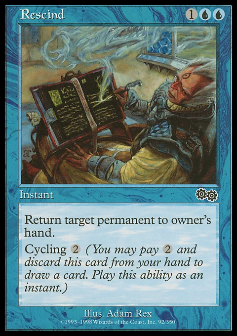 Urza's Saga: Rescind